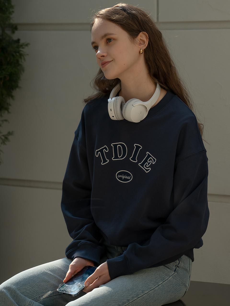 [2차]TDIE sweatshirt_Navy